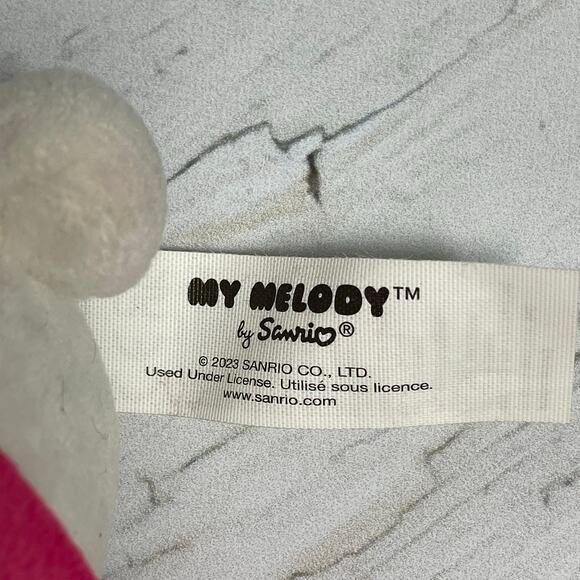 Sanrio My Melody Adorable Stuffed Animals & Plush Toys Polyester Kawaii, 8" 2023 - Picture 3 of 5